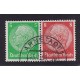 ALEMANIA 1934 ESTAMPILLAS SE-TENANT ZUSAMMENDRUCKE USADAS QUE SON MUCHO MAS RARAS MI W70 8 €